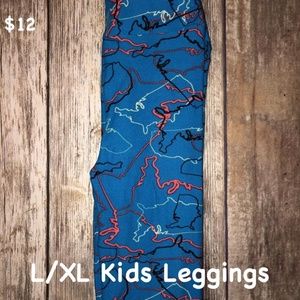 LuLaRoe Kids L/XL Leggings New with Tags